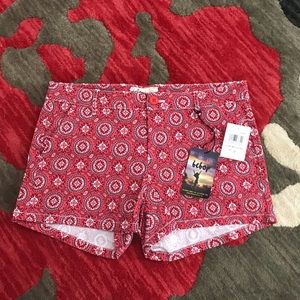 Bebop NWT Printed Shorts